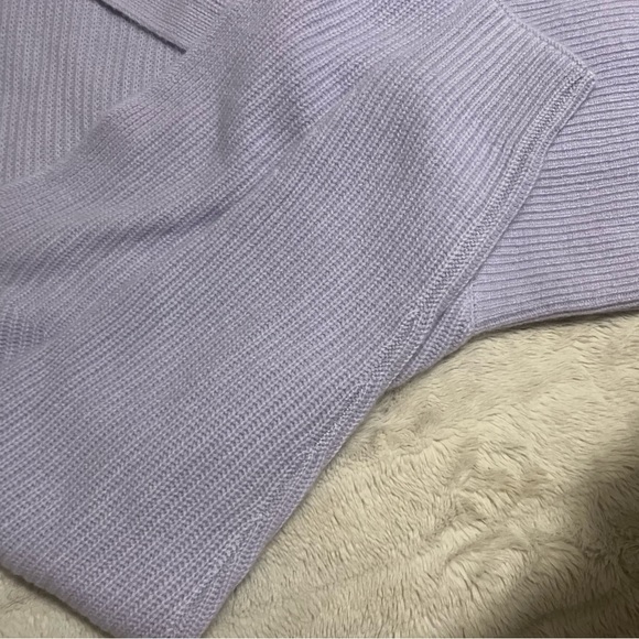 Cashmere Club Monaco Front Cross Sweater - Picture 3 of 4